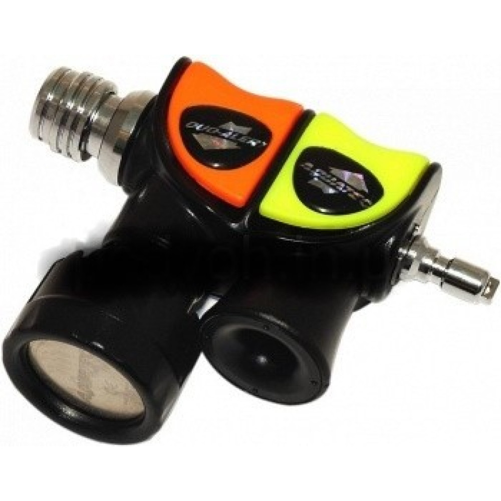 Пневмогорн BS DIVER ScubAlert 2 in1 2 горна с коннекторами для SCUBAPRO