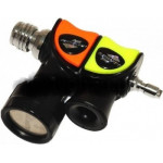 Пневмогорн BS DIVER ScubAlert 2 in1 2 горна с коннекторами для SCUBAPRO