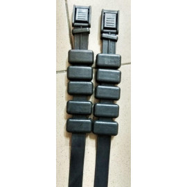 Груза ножные (1кг - ремешок + 5 обрезиненных грузиков) (пара)