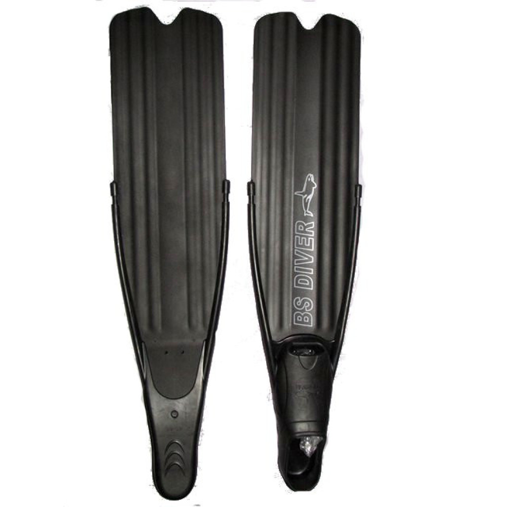 Ласты BS DIVER ORCA охотничьи, сменная пластиковая лопасть с креплениями