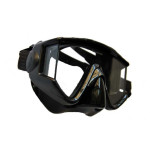 Маска BS DIVER 3-VIZION чёрный силикон, трёхстёкольная