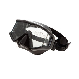 Маска BS DIVER 3-VIZION MID чёрный силикон, трёхстёкольная