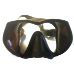 Маска BS DIVER TUNA черный силикон, моностекло, безрамочная, матовая