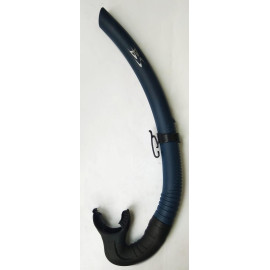Трубка BS DIVER TUNA черный загубник, синяя труба