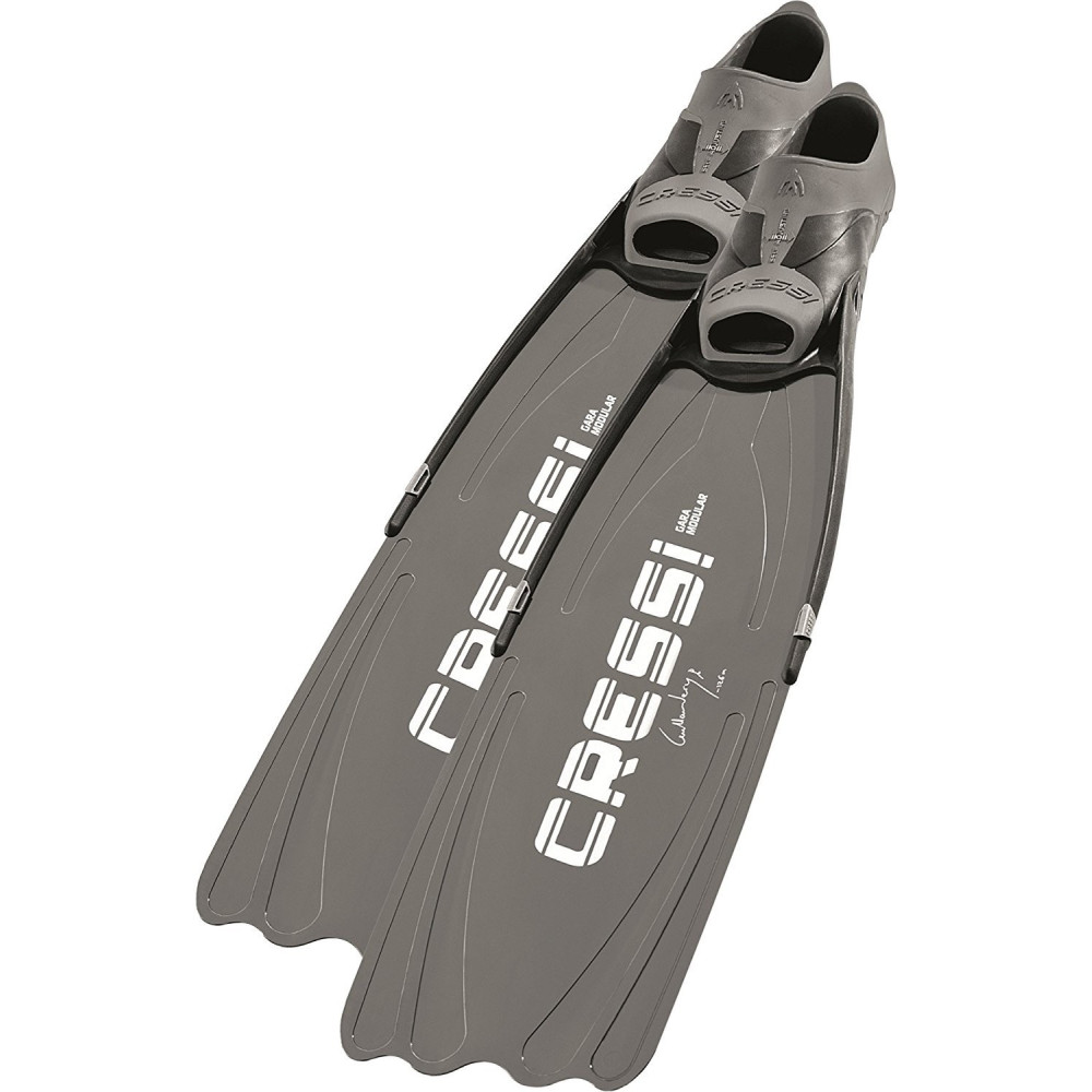 Ласты Cressi GARA MODULAR NERY с закрытой пяткой цвет: Серый