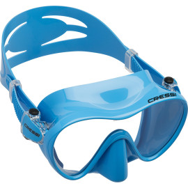Маска Cressi F1 SMALL BLUE силикон: , цвет рамки: синяя
