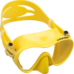 Маска Cressi F1 SMALL YELLOW силикон: , цвет рамки: жёлтая