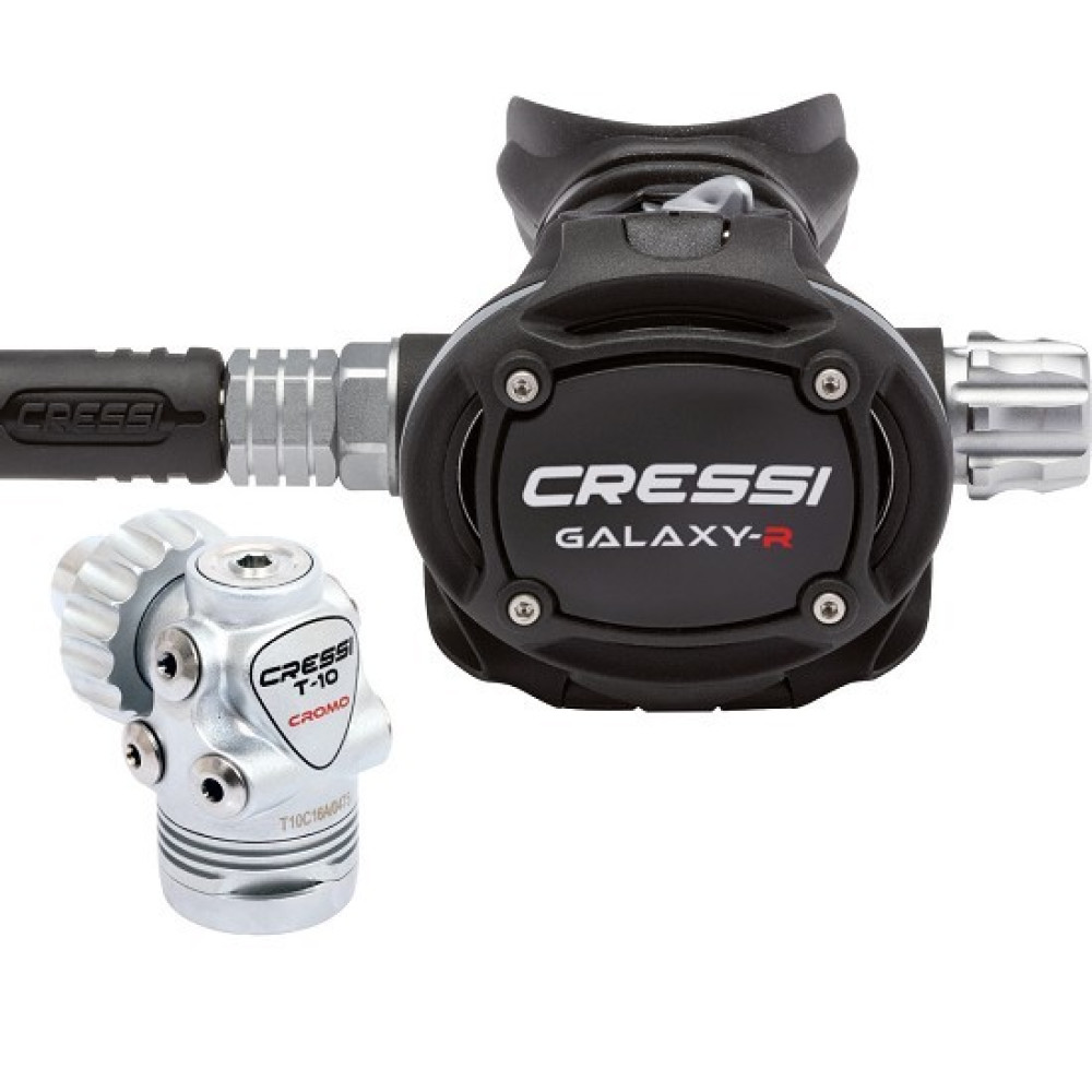 Регулятор CRESSI T10 SC CROMO GALAXY ADJUSTABLE - DIN 300 (зимний)