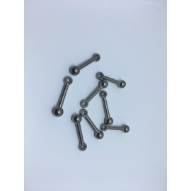 Сферы с проводником и петлёй ERMES Ogiva mini для привязки безрезьбового зацепа (пара)