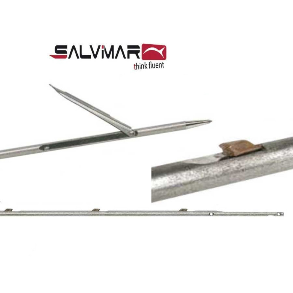 Гарпун SALVIMAR SQUALO нерж сталь SANDVIK, 7мм, 1 флажок, 115см
