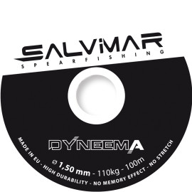 Катушечный линь SALVIMAR Дайнема 1,5ммм,мах. напряжение 120кг (метр)