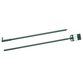 Гавайка SALVIMAR двухколенная 2Х60см с пластиковым покрытием, с 4-хзубой облегчённой насадкой